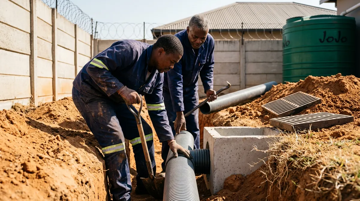 New Storm Water Drain Installations in Benoni