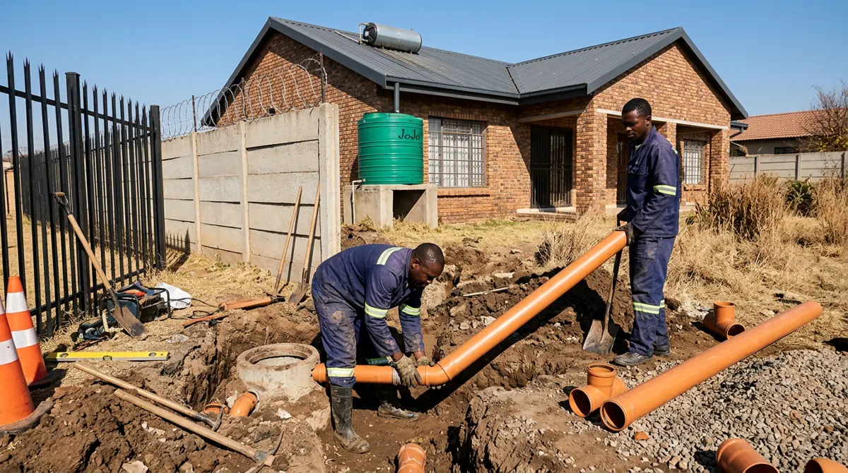 New Sewer Drain Installations in Brakpan