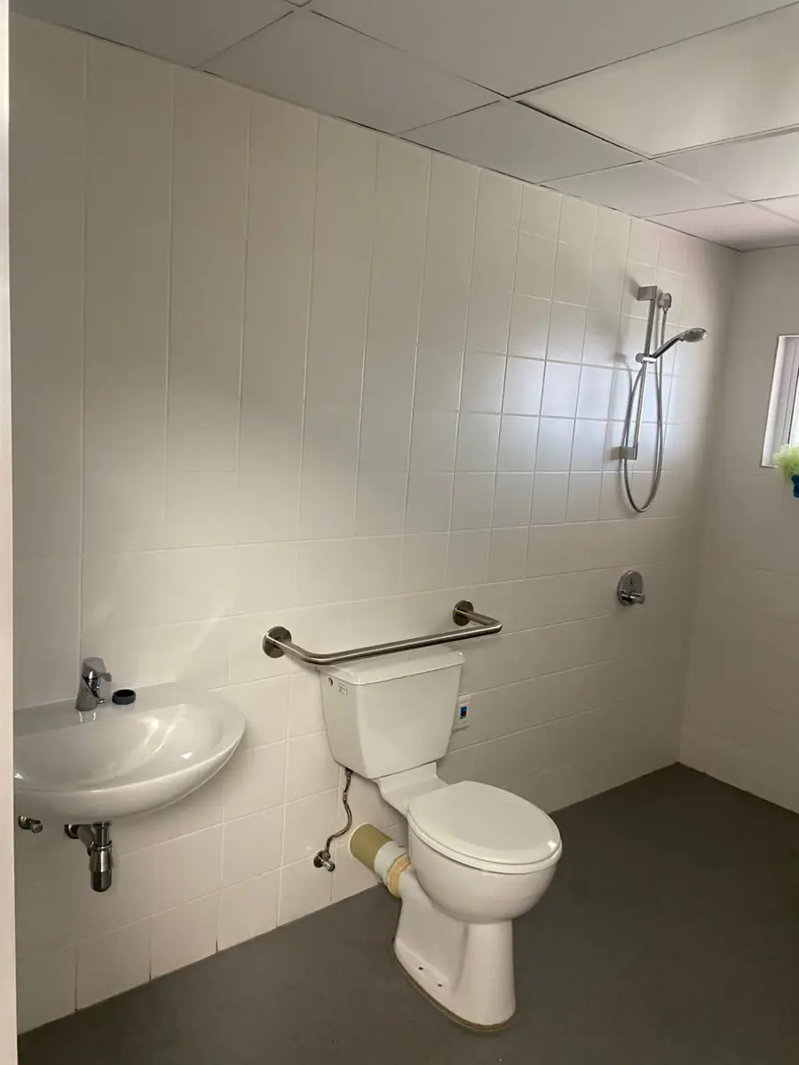 Hospital bathroom upgrade